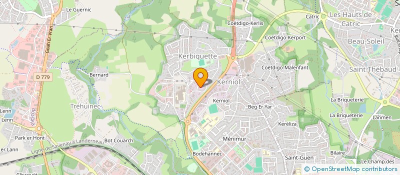 localisation de l'entreprise MANU CHAPO à VANNES