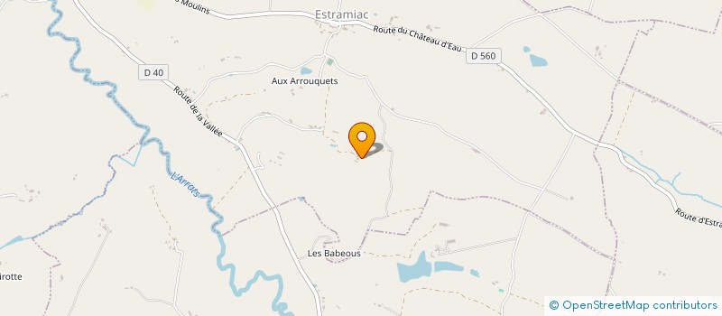 localisation de l'entreprise MANU CONCEPT à ESTRAMIAC