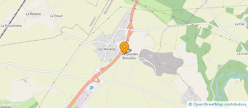 localisation de l'entreprise MANU MOTOCULTURE à VALENCE-EN-POITOU