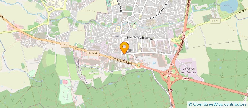 localisation de l'entreprise MANU RENOV à PONTAULT-COMBAULT