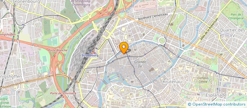 localisation de l'entreprise MANU REVA à STRASBOURG
