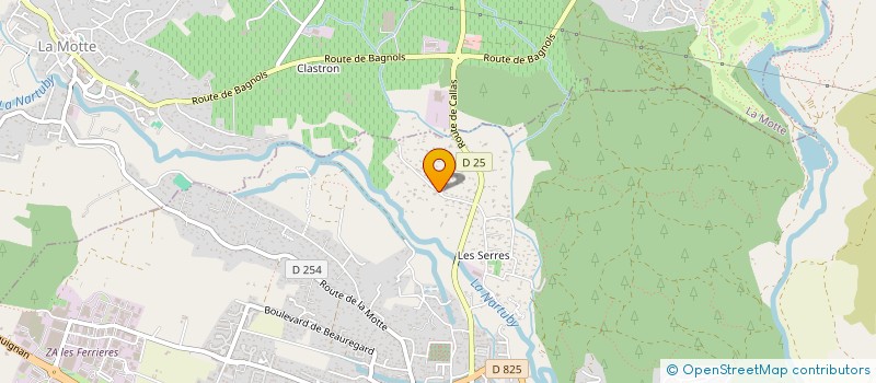 localisation de l'entreprise MANU REVA 83  LE MUY