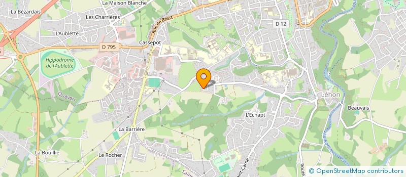 localisation de l'entreprise MANU TECH INDUSTRIE MINERALE  DINAN