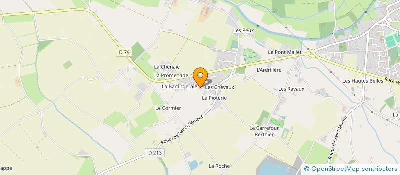 localisation de l'entreprise MANU TP à LONGUE-JUMELLES