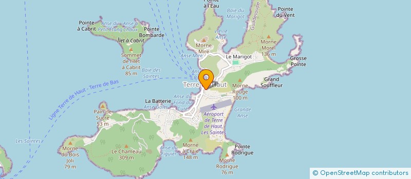 localisation de l'entreprise MANU TRANSPORT à TERRE-DE-HAUT
