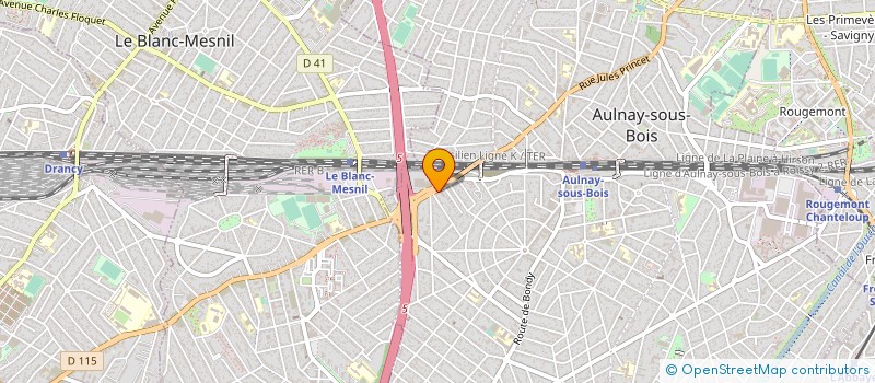 localisation de l'entreprise MANU VET à AULNAY-SOUS-BOIS