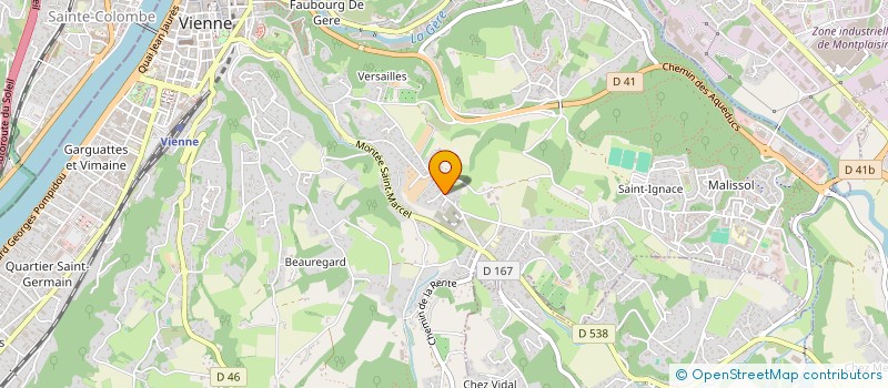 localisation de l'entreprise MANUAL BUSINESS à VIENNE