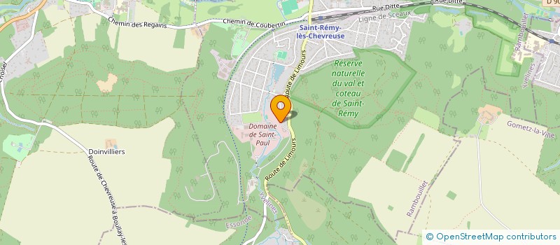 localisation de l'entreprise MANUB  SAINT-REMY-LES-CHEVREUSE