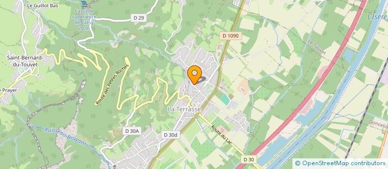 localisation de l'entreprise MANUBOTICS  LA TERRASSE