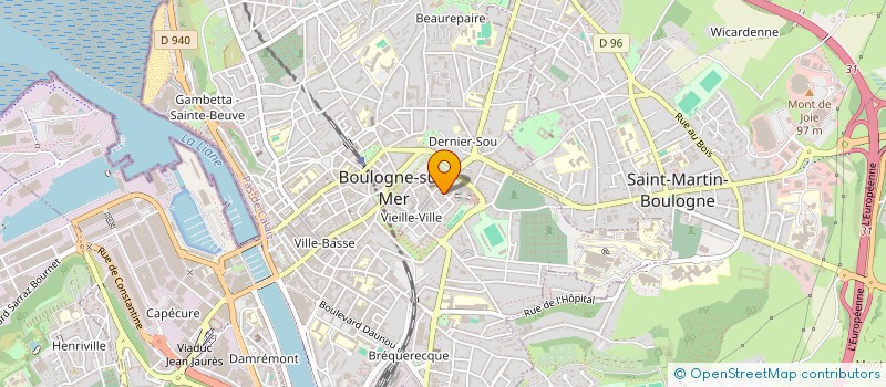 localisation de l'entreprise MANUCALOU  BOULOGNE-SUR-MER