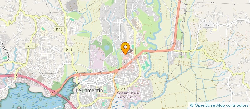 localisation de l'entreprise MANUCAM à LE LAMENTIN