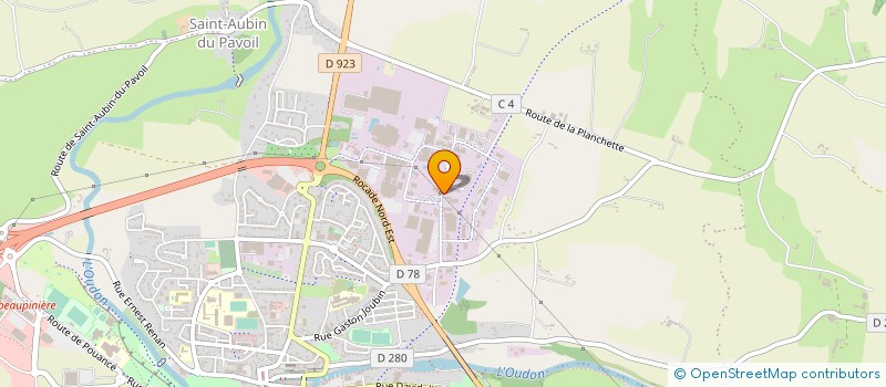localisation de l'entreprise MANUCLASS à SEGRE-EN-ANJOU BLEU