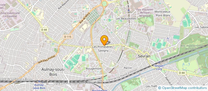 localisation de l'entreprise MANUCOM INFORMATIQUE  SEVRAN