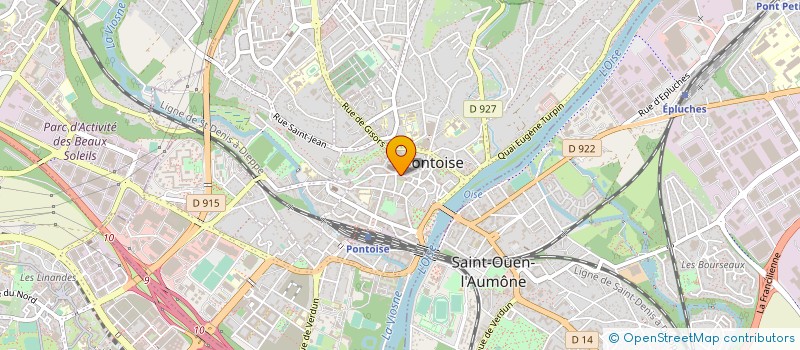 localisation de l'entreprise MANUCURE ESTHETIQUE BEAUTE PONTOISE à PONTOISE