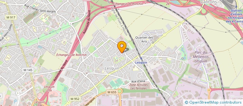 localisation de l'entreprise MANUDRAPS à LESQUIN