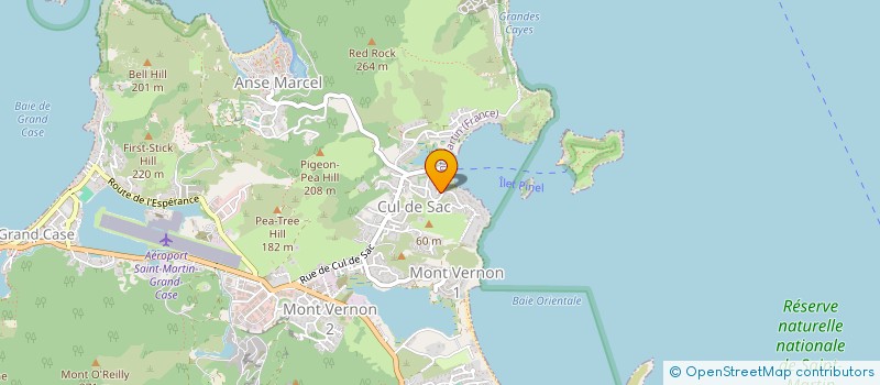 localisation de l'entreprise MANUE à SAINT MARTIN