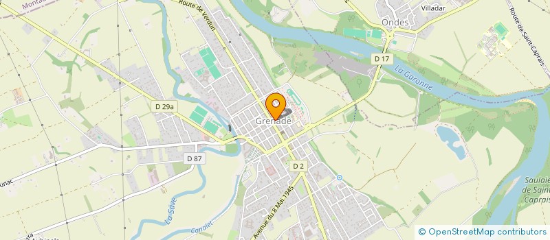 localisation de l'entreprise MANUE L à GRENADE SUR GARONNE