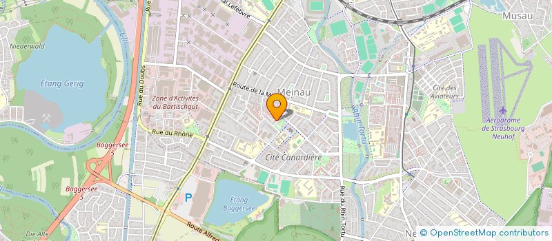 localisation de l'entreprise MANUEL 2 SECURITE ROUTIERE à STRASBOURG