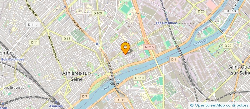 localisation de l'entreprise MANUEL CAM à ASNIERES-SUR-SEINE