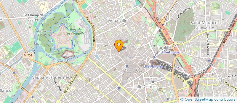 localisation de l'entreprise MANUELA CONSEILS à LILLE