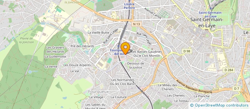 localisation de l'entreprise MANUELLA GARCIA KABAKDJIAN SASU  SAINT-GERMAIN-EN-LAYE