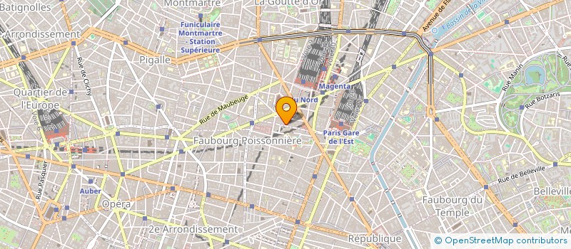 localisation de l'entreprise MANUF LUNEVILLE ST-CLEMENT SARREGUEMINES à PARIS