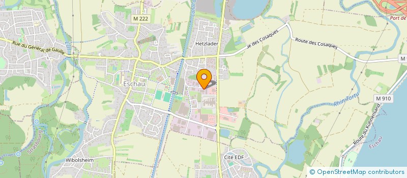 localisation de l'entreprise MANUFACT ORGUES MUHLEISEN G. WALTHER ASS  ESCHAU