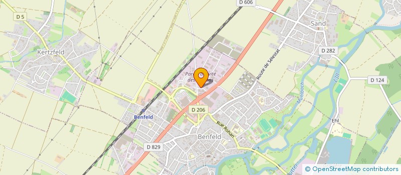 localisation de l'entreprise MANUFACTURA  BENFELD