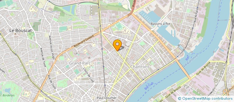 localisation de l'entreprise MANUFACTURE 43 à BORDEAUX