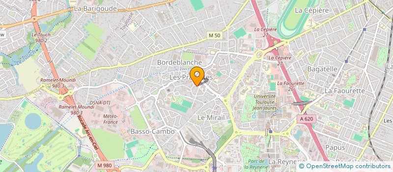 localisation de l'entreprise MANUFACTURE à TOULOUSE