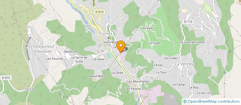 localisation de l'entreprise MANUFACTURE BALAIS RIVIERA  SAINT-JEAN-DE-VEDAS