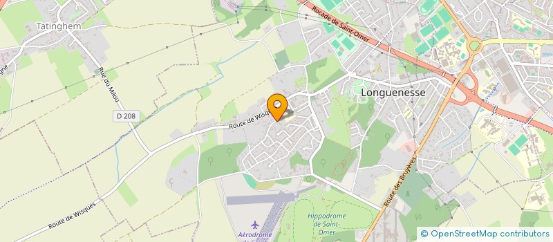 localisation de l'entreprise MANUFACTURE D'ORGUES QUENTIN REQUIER  LONGUENESSE