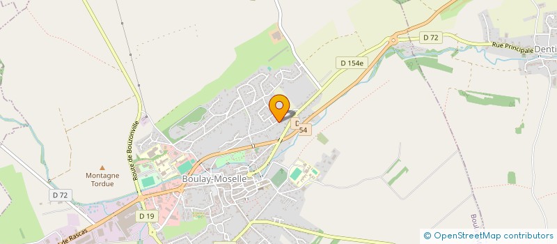 localisation de l'entreprise MANUFACTURE D'ORGUES VOIX CELESTE  BOULAY-MOSELLE