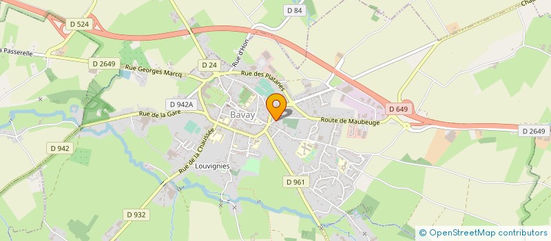 localisation de l'entreprise MANUFACTURE DE LA SAMBRE  BAVAY