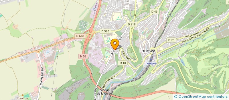 localisation de l'entreprise MANUFACTURE DE LONGWY à LONGWY