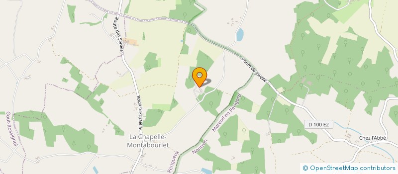 localisation de l'entreprise MANUFACTURE DU PONTIS à VERTEILLAC