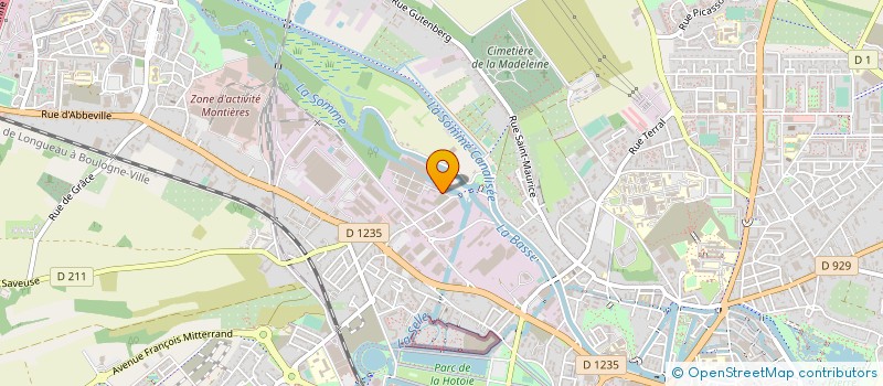 localisation de l'entreprise MANUFACTURE DU PRE L'EVEQUE à AMIENS