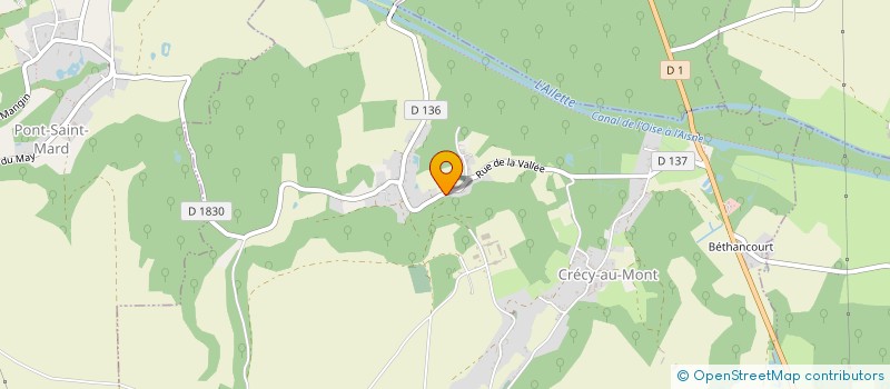 localisation de l'entreprise MANUFACTURE DU SOISSONNAIS  COUCY-LE-CHATEAU-AUFFRIQUE