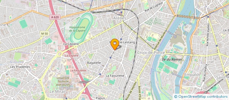 localisation de l'entreprise MANUFACTURE DU VIEUX BATI à TOULOUSE