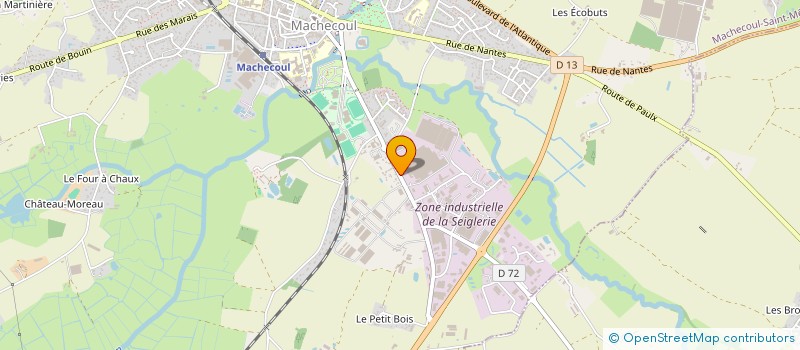 localisation de l'entreprise MANUFACTURE FRANCAISE DU CYCLE à MACHECOUL-SAINT-MEME