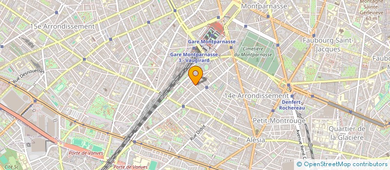 localisation de l'entreprise MANUFACTURE FRANCO BELGE METHACRYLATE à PARIS