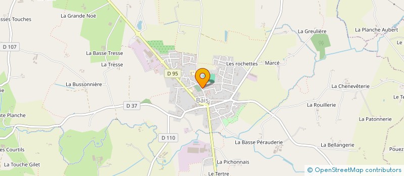 localisation de l'entreprise MANUFACTURE HARDIE  BAIS