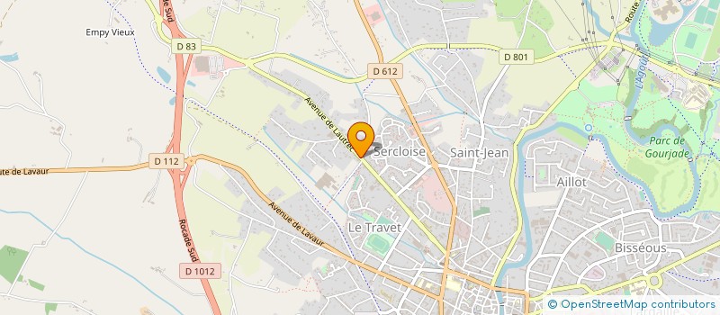 localisation de l'entreprise MANUFACTURE LA TARNAISE à CASTRES