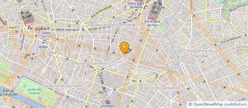 localisation de l'entreprise MANUFACTURE PARISIENNE VETEMEN  PARIS