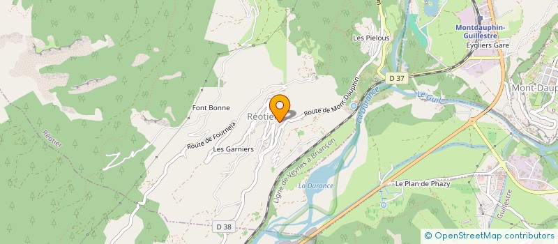 localisation de l'entreprise MANUFACTURE ROYALE DE MONT DAUPHIN  MONT-DAUPHIN