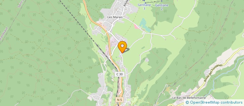 localisation de l'entreprise MANUFACTURE THIERRY à MORBIER
