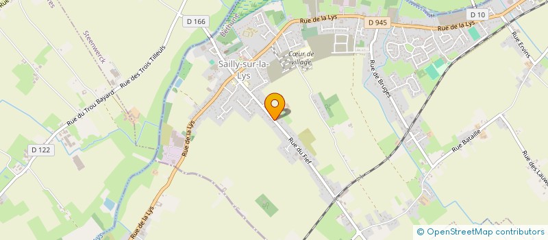 localisation de l'entreprise MANUFOR MATERIEL  SAILLY-SUR-LA-LYS