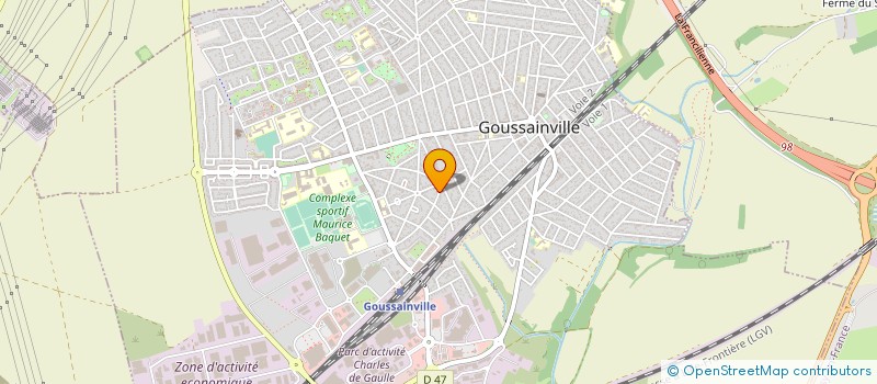 localisation de l'entreprise MANUFORCE  GOUSSAINVILLE