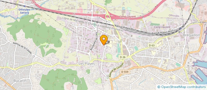 localisation de l'entreprise MANUGRAPH  LA SEYNE-SUR-MER