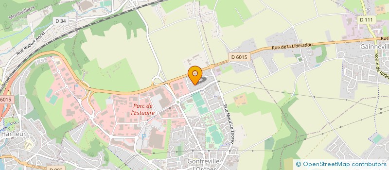 localisation de l'entreprise MANUHAVRE à GONFREVILLE-L'ORCHER